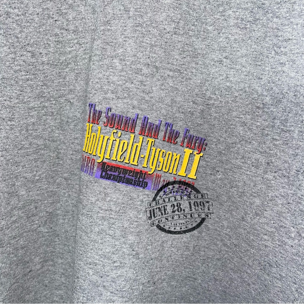 The Sound & The Fury, Holyfield vs Tyson II June 28, 1997 Collectors T 🥊🥊 - Picture 12 of 16